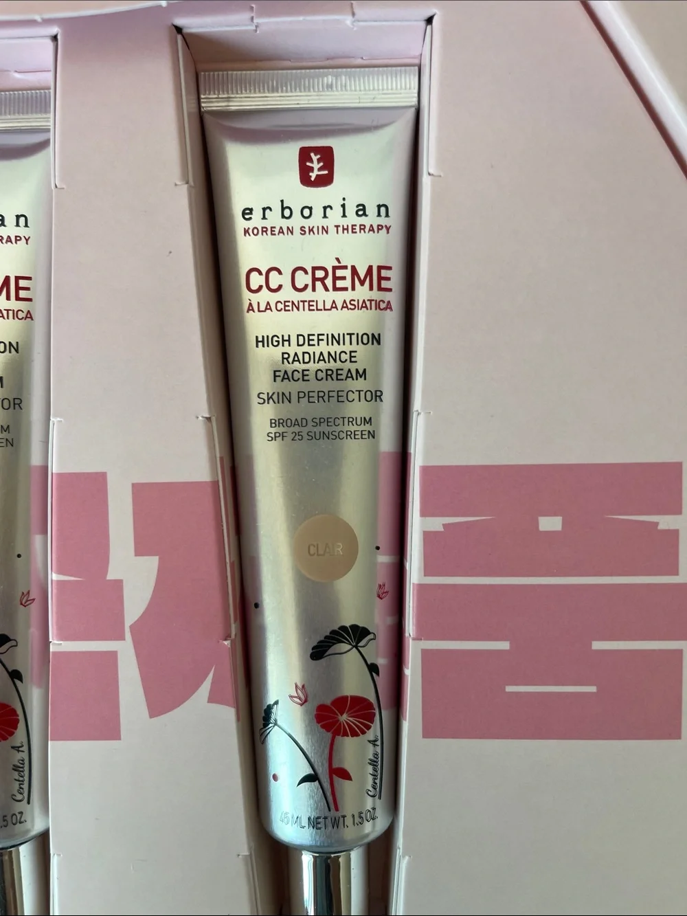 erborian cc cream 2 items